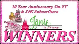 10 Year Anniversary Giveaway Winners