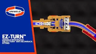 Uniweld Introduces the EZ Turn™ Anti-Blowback Fitting