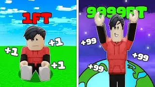 Roblox But You GROW  TALLER Every Second! (tagalog)