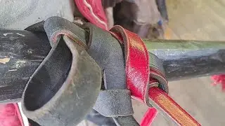 как правильно завязать супонь и чересседельник.