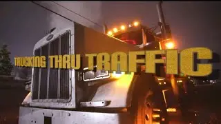 Trucking Thru Seattle Traffic | Trucking vlog | Peterbilt379
