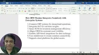 IBM Maximo Centralized System | Integration | Regulatory Compliance |