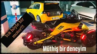 Efsane bir alet👍 | Canam Spyder F3 Daytona 500 Limeted Edition | Xmax 300 satıyorum🤣