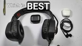 Earbuds vs Headphones vs Handsfree | Which is best