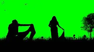 green screen video background effect VFX Tiktok Animation happy Love success caroma key