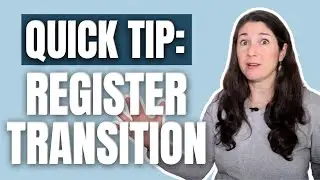 QUICK TIP: VOCAL REGISTER TRANSITION