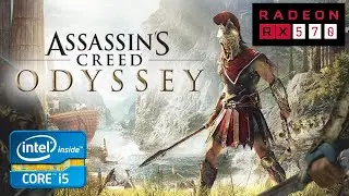 Assassin's Creed Odyssey Gameplay on i5 3330 and RX 570 4gb (High Setting)