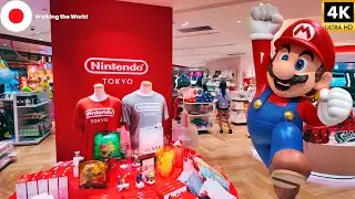 Nintendo Tokyo Official Store - FULL Merch Tour 2025 in Shibuya [4K]
