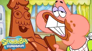 Die Patrick Star Show | Patrick VERSCHLINGT 40 Minuten lang Essen | SpongeBob Schwammkopf