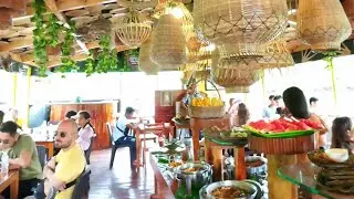 River Cruise floating restaurant in Loay|Bohol Philippines