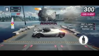 Asphalt 9: Norway and Gold Devel Sixteen gameplay.