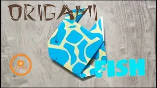 2 minutes Fish | Origami | Paper Folding | Art & Craft | Mevvy - Fun & Learn