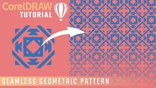Seamless Geometric Pattern Tutorial in CorelDraw | CorelDraw Tutorial | CorelDraw Tips & Techniques