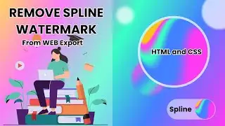 How to Remove Spline Watermark in Web Export HTML and CSS
