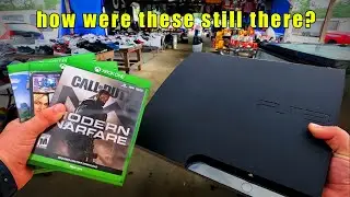 LUCKY Video Game Scores at my Local Flea Market!