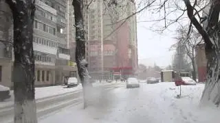 ОДЕССА СНЕГ 5 ЯНВАРЯ 2016...С НОВЫМ ГОДОМ!!!