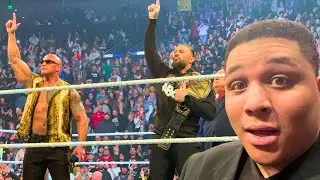 I Won Ringside Tickets To SmackDown With The Rock!