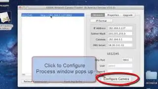 K800K Network Camera Camtracker Software Guide Mac Version 2013A