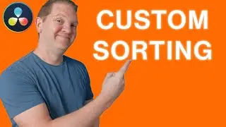 New in DaVinci Resolve 20: Custom Sort in Media Pool