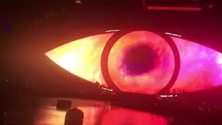 Inicio del concierto Katy Perry witness the tour Mexico CDMX