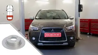 Mitsubishi ASX: Hvordan bytte bremseskiver bak - 2010 til 2012 mod.