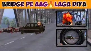 🔥 BRIDGE PE DHUA DHUA KAR DIYA 🤣 || INSANE BRIDGE CAMPING EVER || Rakesh Kushwaha || BGMI