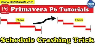 How To Crash Primavera Schedule In Just 5 Minutes || Schedule Crashing || Schedule Compression Trick