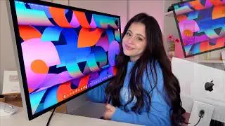 UNBOXING THE NEW STUDIO DISPLAY *my dream APPLE PRODUCT!* 🖥️✨ *not professional*