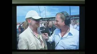 Axl before Formula 1 race