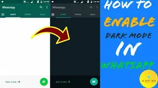 How to turn on Dark Mode in WhatsApp