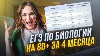 HOW TO PREPARE FOR THE UNIFIED STATE EXAM IN BIOLOGY IN 4 MONTHS | PREPARATION PLAN | Zhenya Biol...