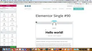 How to use Elementor's templates in Oxygen