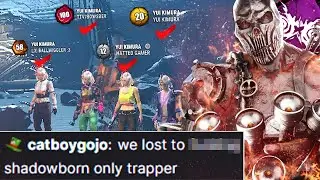 TWITCH YUI BEAMER SQUAD VS SHADOWBORN ONLY TRAPPER | Dead By Daylight
