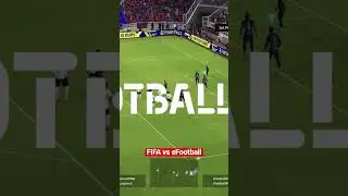 FIFA 23 vs eFootball 2023 | Gameplay Comparison