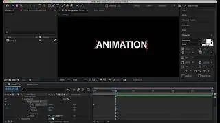 Adobe After Effects Tutorial | Text Animation