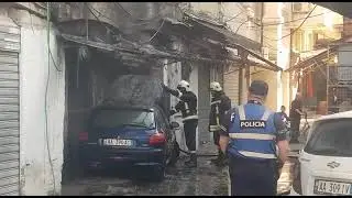 Tirana, Citizens Evacuated from Apartment Building Due to Fire