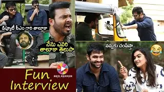 Double Ismart - Double Ride fun interview of Ram, Kavya Thapar with Get up Srinu | Red Pepper Media