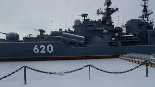 Кронштадт, база Дважды Краснознамённого  Балтийского флота, 17 января 2021 года.