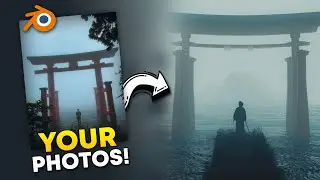 Re-creating YOUR Photos In Blender 3D!