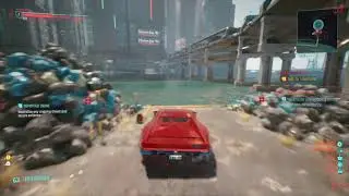 Cyberpunk 2077 Water Physics