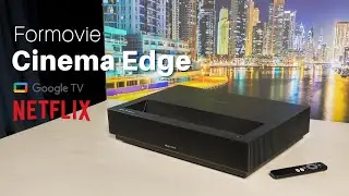 Formovie Cinema Edge - 1900 ISO Lumens, Built-in Google TV, Exceptional Performance in Every Aspect