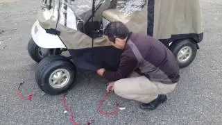 Adding Bungee Cords to EZ Mag's Universal Golf Cart Cover