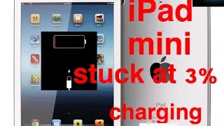 iPad mini Stuck at 3% charging after Replace touchscreen