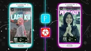 TUTORIAL EDIT FOTO KEKINIAN 🔴 UNTUK INSTASTORY || STORY WA || TEMPLATE MUSIC || KINEMASTER