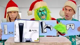 El que dibuje mejor se lo LLEVA los Regalos De Papá Noel / El GRINCH nos ha quitado PS5