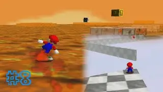 SM64 Lost Worlds Remake (Part 8) C7 Ultra Lethal Lava Land and Ceramic World