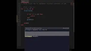 Three tricks how to implement continue statement in LUA #Shorts