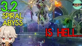 3.2 Abyss is HELL for Mobile players... Bring a BOW Character or Get Destroyed | Genshin Impact
