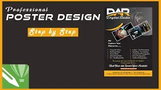 Poster Design | design step by step in Corel Draw x7 | poster design Dar Digital Studio