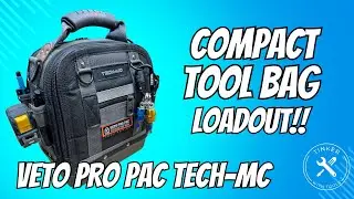 Compact Tool Bag Loadout - 30+ Tools and just 18lbs!!! Veto Pro Pac Tech-MC